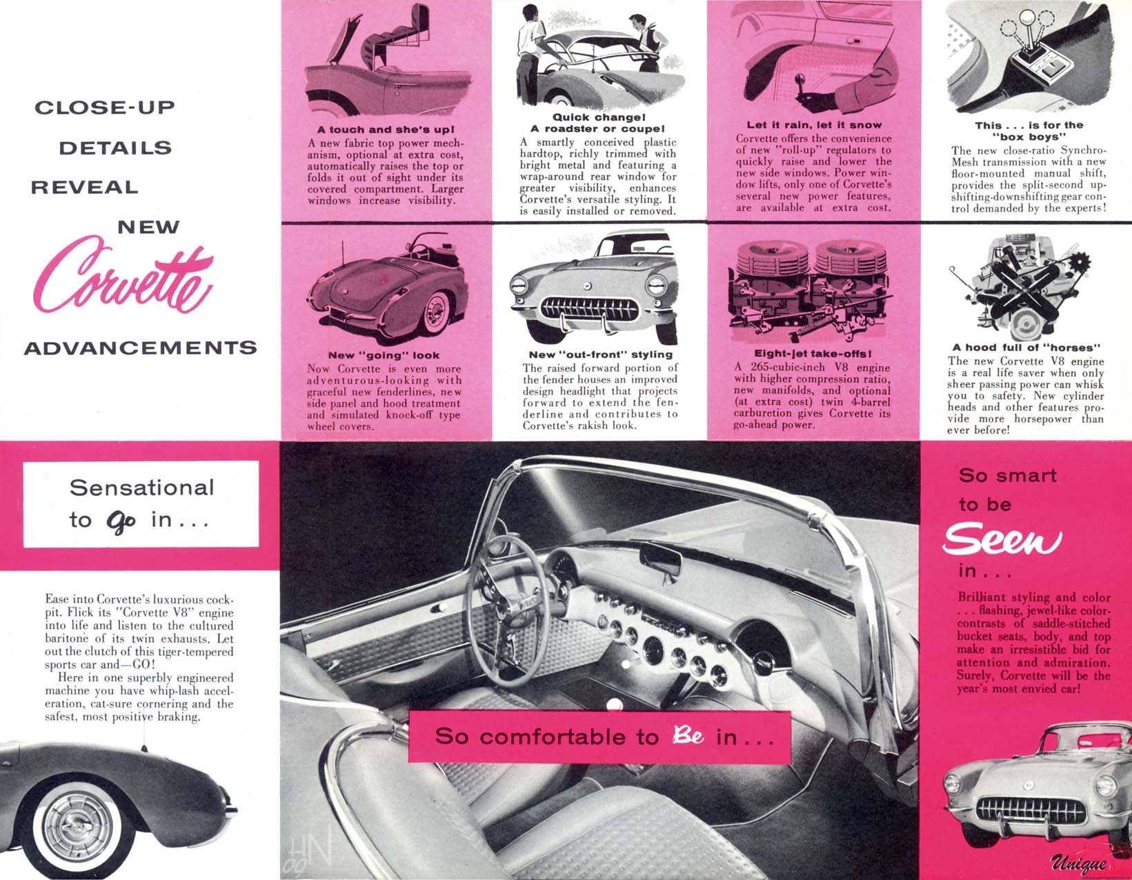 1956 Corvette Folder Page 4
